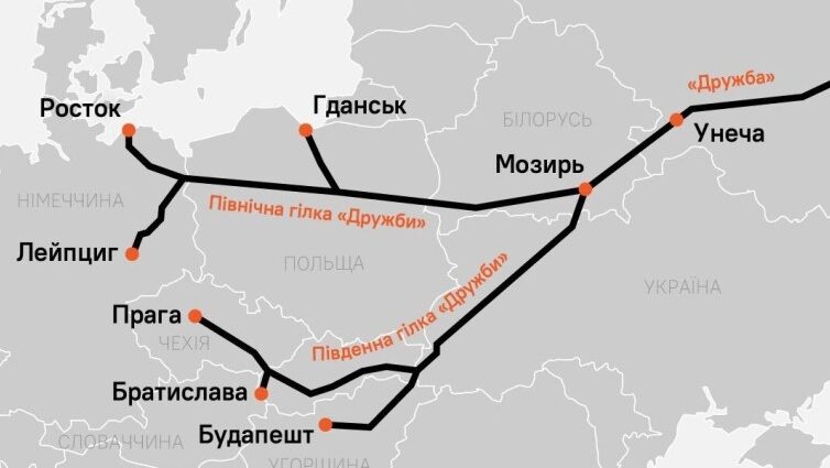 nefteprovod druzhba
