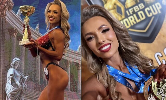 представниця Запорізької федерації бодибілдингу Крістіна Працевита