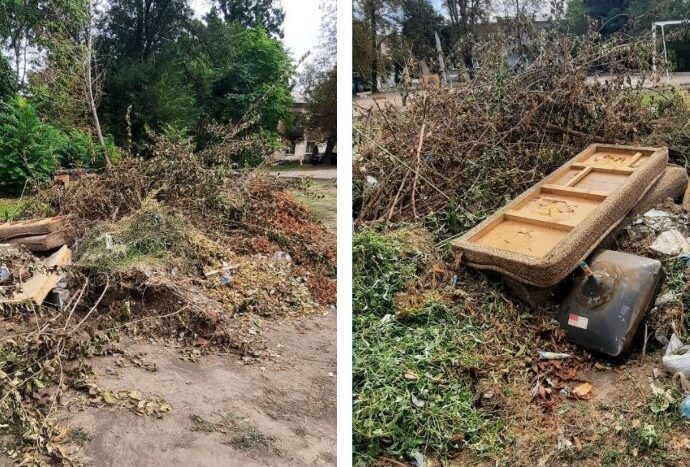 стихійне сміттєзвалище