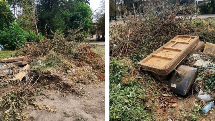 стихійне сміттєзвалище