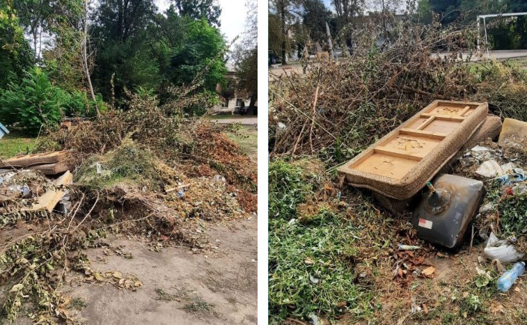 стихійне сміттєзвалище