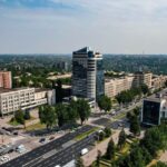 Середмістя Запоріжжя з висоти