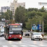 Запоріжжя_вулиця Перемоги_автобус_осінь