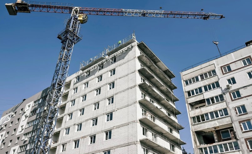 У Запоріжжі відбудовують зруйнований будинок на вул. Запорізька, 2-А: 36 квартир відновлюють із нуля 1 zaporozhskaya 2a1