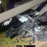 ДТП у Запоріжжі, BMW врізалася в електроопору, двоє загиблих