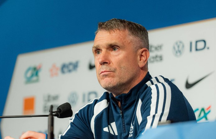 Сергій Ребров Головний тренер збірної України