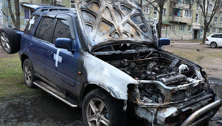 Організаторка підпалів авто ЗСУ у Запоріжжі отримала 3 роки ув’язнення 1 avto podzhog