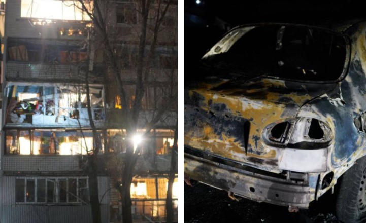 Росіяни атакували Запоріжжя керованими авіабомбами: Постраждав 9-поверховий будинок та гаражний кооператив 1 obstrel 2412