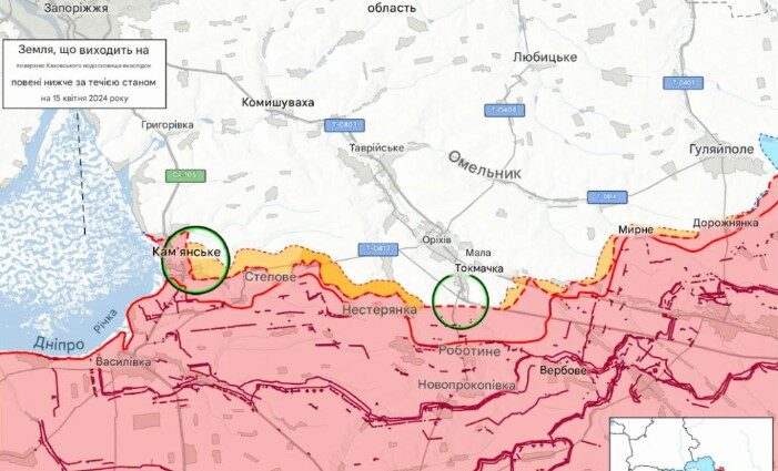 karta zaporozhskaya oblast