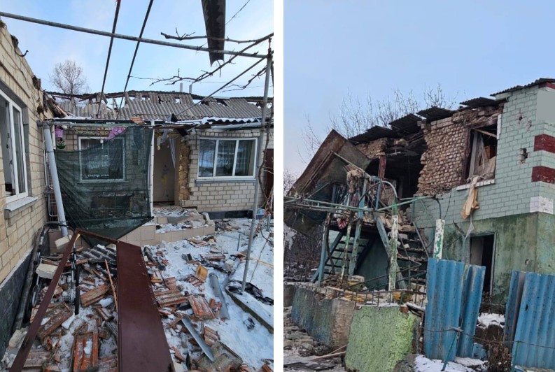 Росія вдарила авіабомбами по Кушугумській громаді під Запоріжжям: пошкоджено близько 20 будинків 1 obstrel kushugum