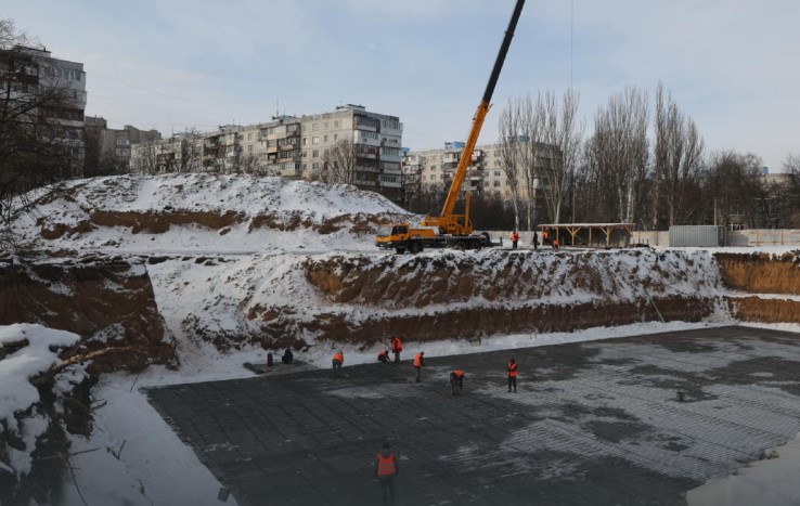 У Запоріжжі будують «підземну» школу з сонячною електростанцією 1 shkola baburka