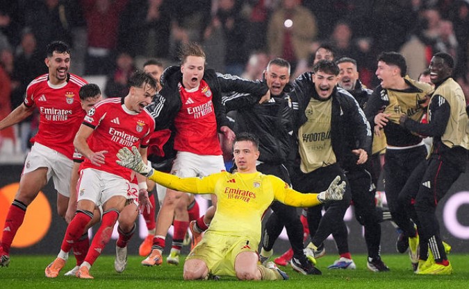 Трубін забив у компенсований час і врятував “Бенфіку”: португальці драматично вийшли у плейоф Ліги чемпіонів 1 trubin best