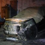 У Запоріжжі затримали агентів РФ, які підпалили авто військового ЗСУ 37 avto podzhog