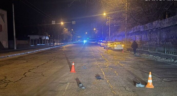 ДТП у Запоріжжі: пішохода збила Honda та переїхав Citroen 2 dtp2