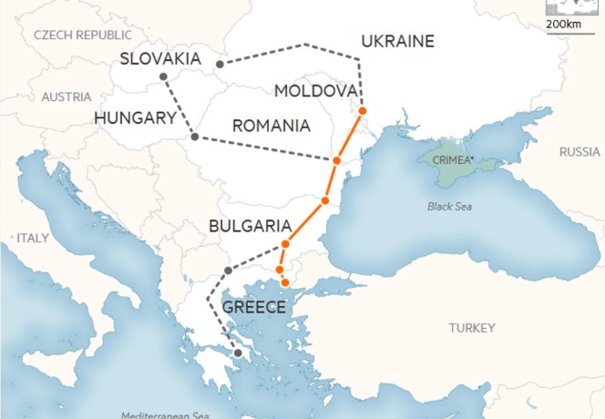 Греція прагне стати газовими «воротами» Європи після заборони російського газу 1 grecia karta es karta