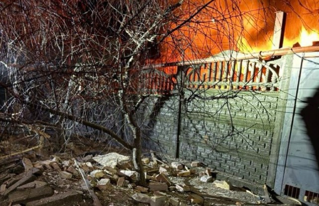 Запоріжжя зазнало атаки дрона: троє поранених, виникла пожежа 1 obstrel1502