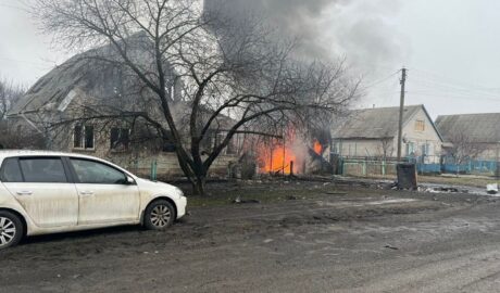 Обстріли передмість Запоріжжя: Горіли приватні будинки, п’ятеро поранених 29 obstrel160226