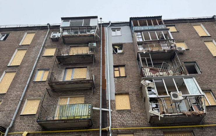 Наслідки атаки Запоріжжя: у двох районах міста пошкоджено шість багатоповерхівок 1 obstrel2402