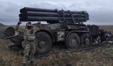 Сили оборони знищили російську РСЗВ «Ураган» на Запорізькому напрямку 30 uragan