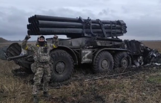 Сили оборони знищили російську РСЗВ «Ураган» на Запорізькому напрямку 1 uragan