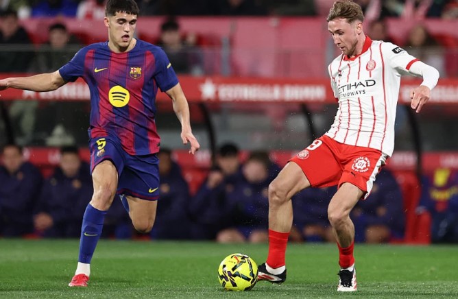 Асист Ваната приніс «Жироні» перемогу над «Барселоною» в 24-му турі Ла Ліги 45 vanat3