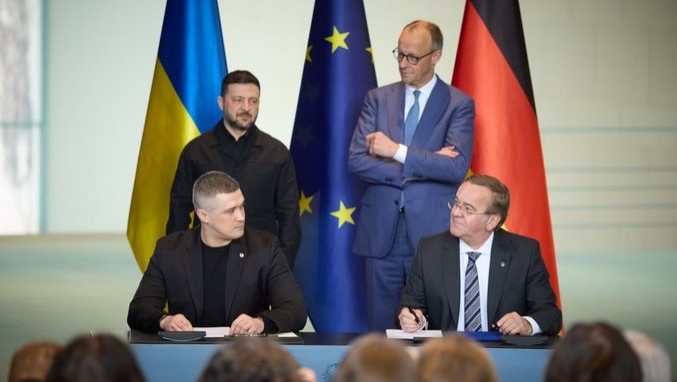 Михайло Федоров, Пісторіус, Зеленський та Мерц