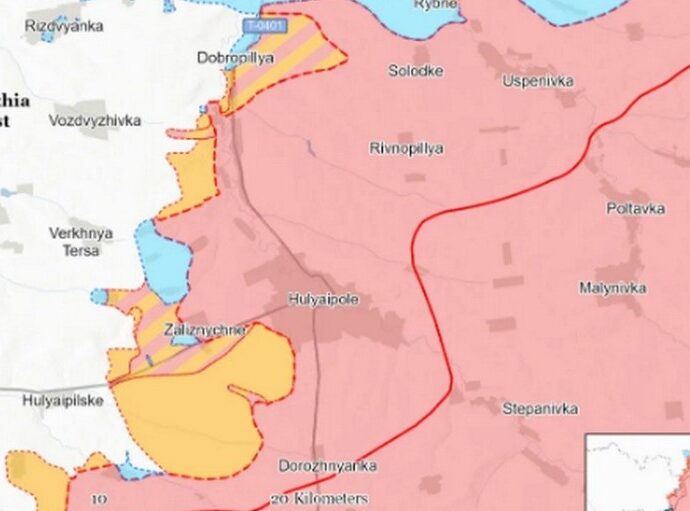 Позиційні бої на Півдні: ЗСУ покращили положення на сході Запорізької області 4 karta april2026