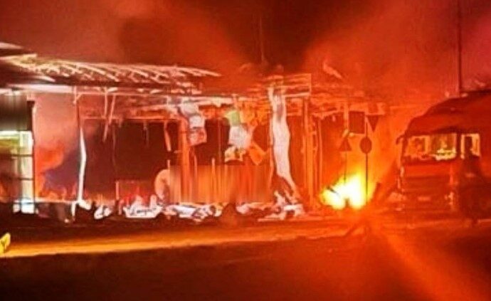 Російські війська атакували АЗС у Запорізькому районі: постраждала 25-річна жінка 10 obstrel1705