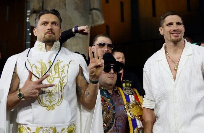 Битва гігантів біля пірамід: Олександр Усик зафіксував рекордні кілограми перед захистом титулу WBC проти Ріко Верховена 50 usik verhuven
