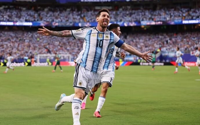 messi argentina best