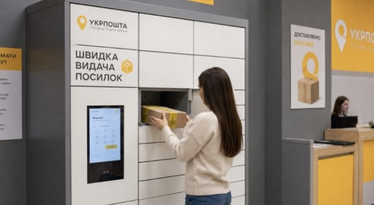 Цифрова трансформація логістики: «Укрпошта» збільшила плани щодо розгортання мережі комірок швидкої видачі до 600 одиниць 1 ukrposhta yacheyki