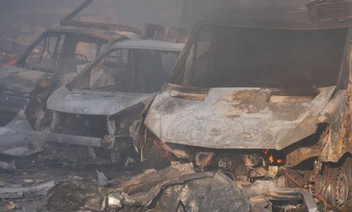Росія атакувала Запоріжжя 7-ма керованими авіабомбами: зруйновано підприємство, є постраждалий 8 0807
