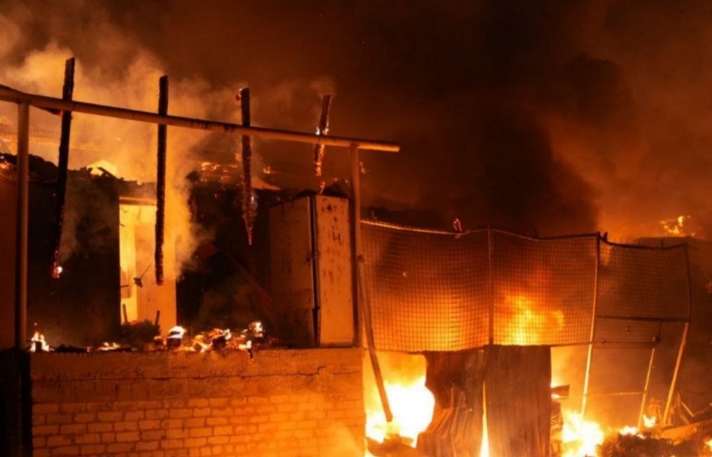 Росія атакувала Запоріжжя: після нічного удару спалахнула пожежа, пошкоджена інфраструктура 1 3107