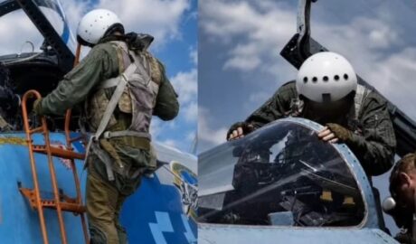 Український Су-27 знищив російську артилерійську позицію на Запорізькому напрямку 26 su 27 1